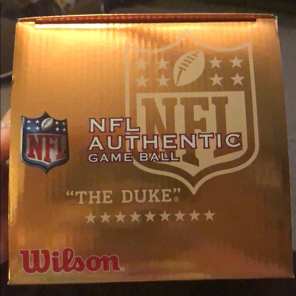 Signed Football - Picture 5 of 6